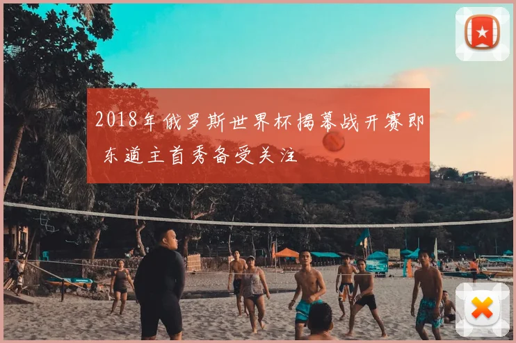 2018年俄罗斯世界杯揭幕战开赛即 东道主首秀备受关注