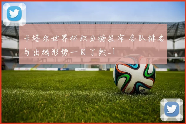 卡塔尔世界杯积分榜发布 各队排名与出线形势一目了然_1